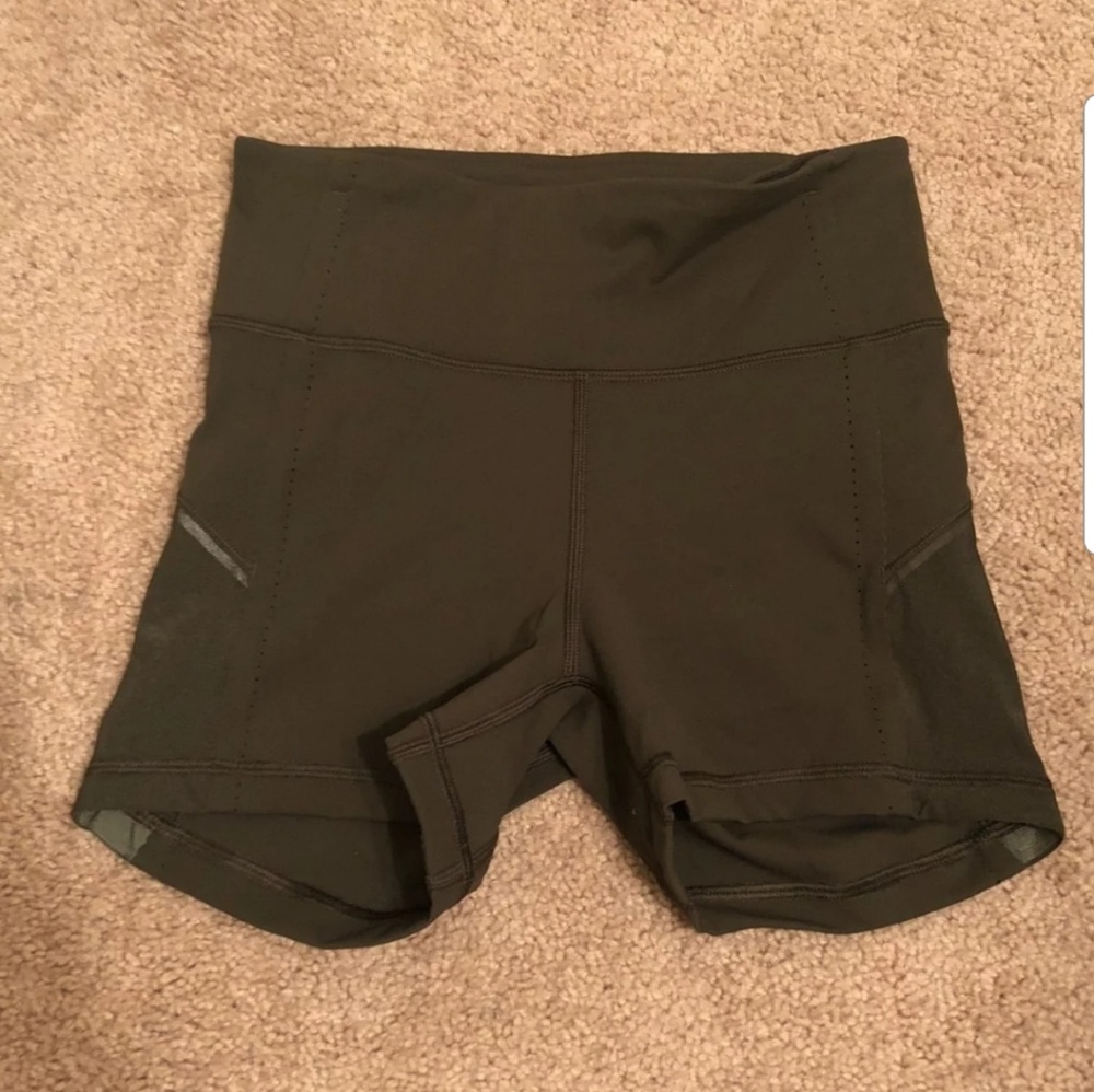 Lululemon high waisted shorts